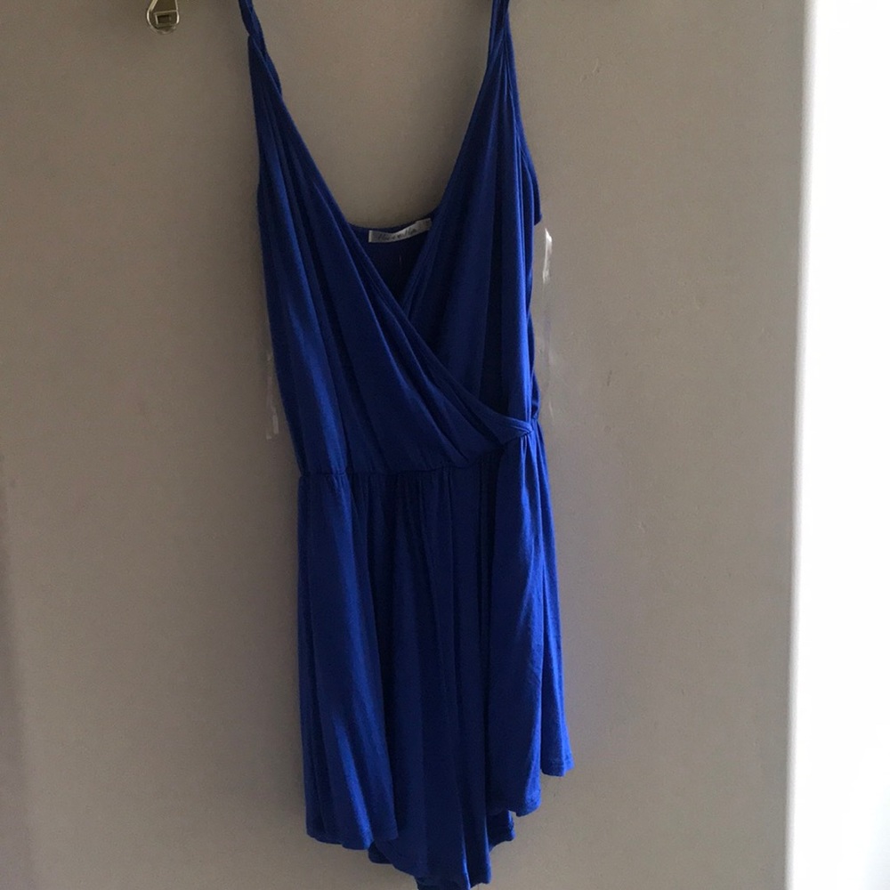 Blue romper